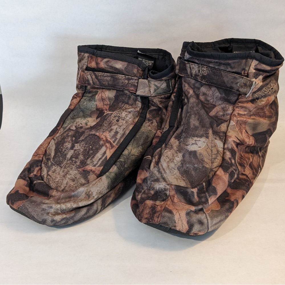 Artic Shield Insulated Boot Covers Adult XL Camo Outdoor Hunting Padded